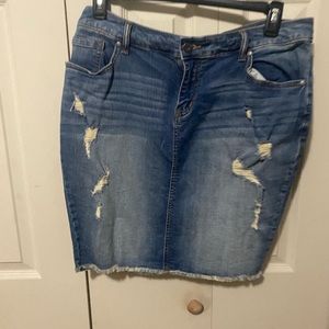 Torrid jean skirt new without tags size 18